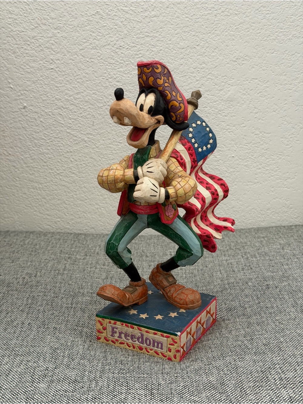 Jim Shore Goofy 2005 Stars and Stripes of Freedom